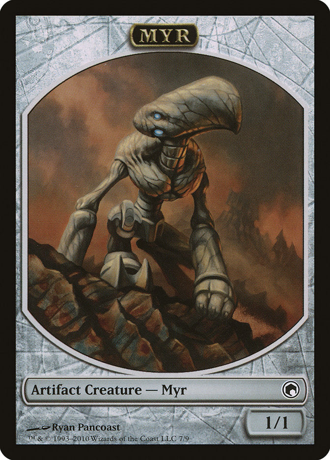 Myr Token [Scars of Mirrodin Tokens] | Yard's Games Ltd