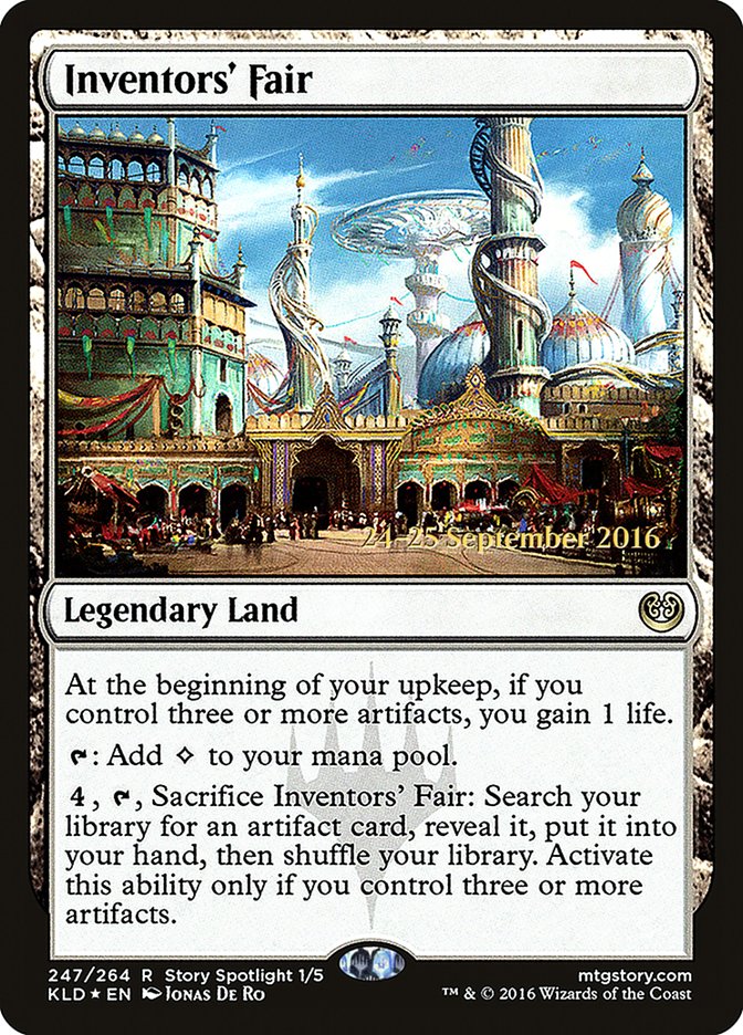 Inventors' Fair [Kaladesh Prerelease Promos] | Yard's Games Ltd