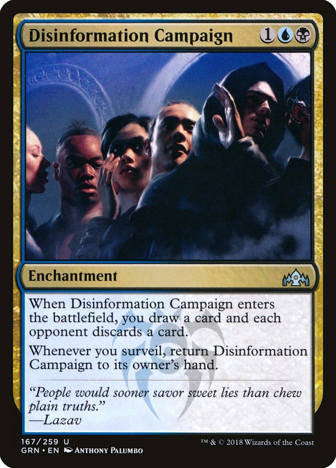 Disinformation Campaign [Guilds of Ravnica] | Yard's Games Ltd