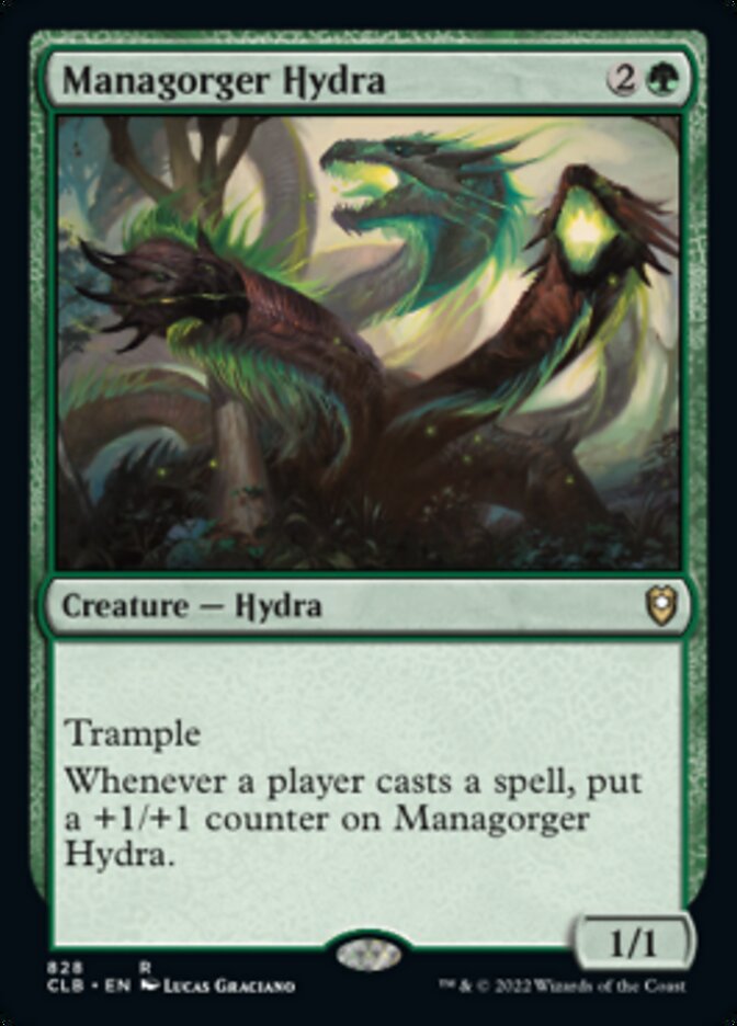 Managorger Hydra [Commander Legends: Battle for Baldur's Gate] | Yard's Games Ltd