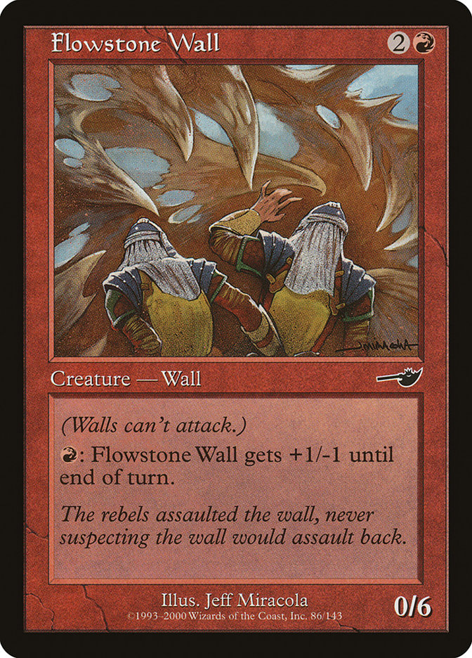 Flowstone Wall [Nemesis] | Yard's Games Ltd