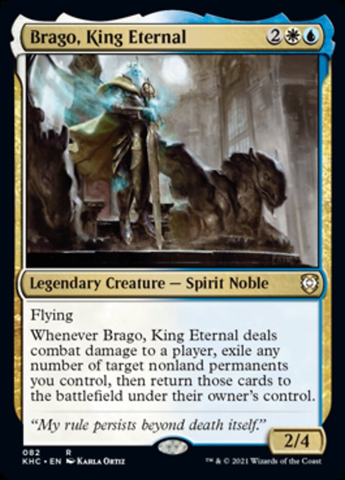 Brago, King Eternal [Kaldheim Commander] | Yard's Games Ltd