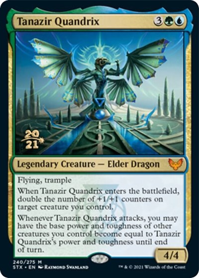 Tanazir Quandrix [Strixhaven: School of Mages Prerelease Promos] | Yard's Games Ltd