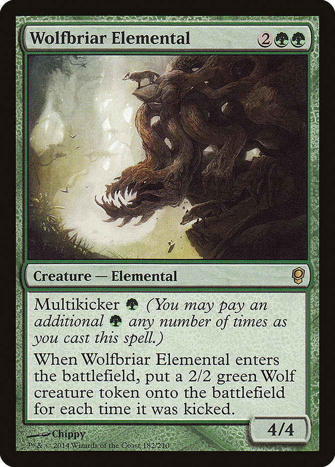 Wolfbriar Elemental [Conspiracy] | Yard's Games Ltd