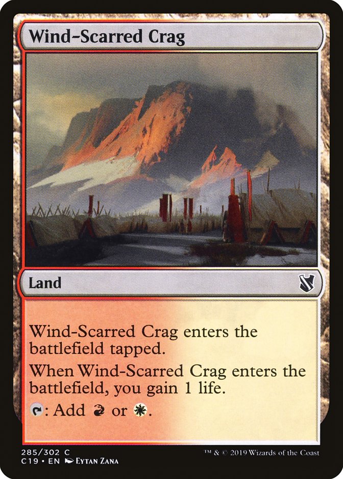 Wind-Scarred Crag [Commander 2019] | Yard's Games Ltd