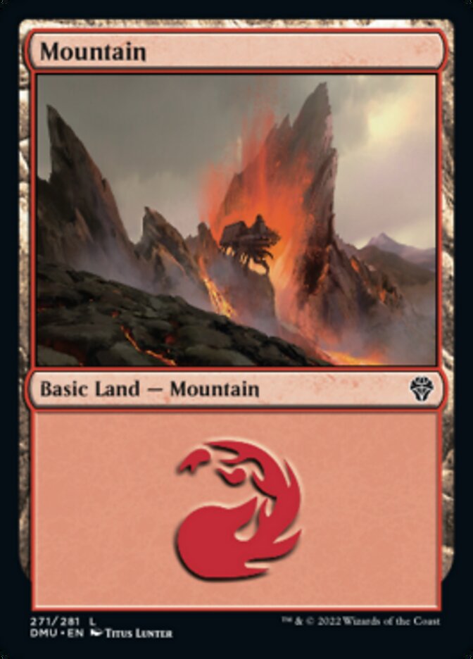 Mountain (271) [Dominaria United] | Yard's Games Ltd