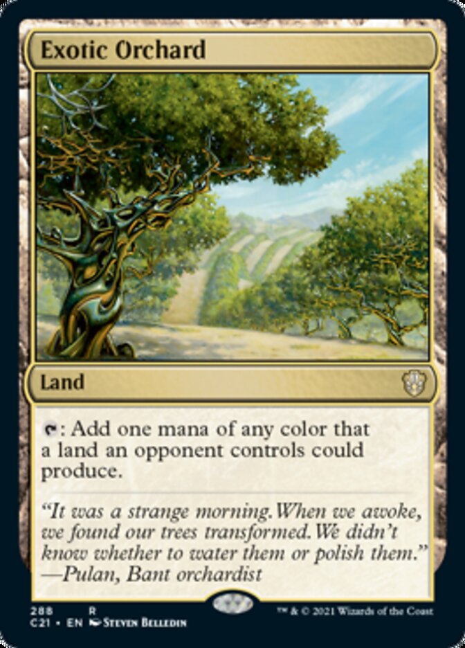 Exotic Orchard [Commander 2021] | Yard's Games Ltd