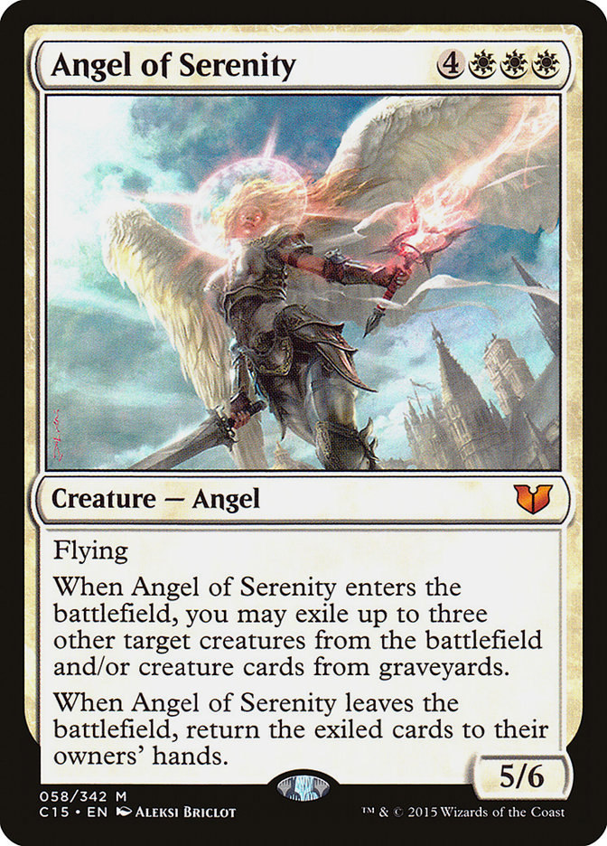 Angel of Serenity [Commander 2015] | Yard's Games Ltd