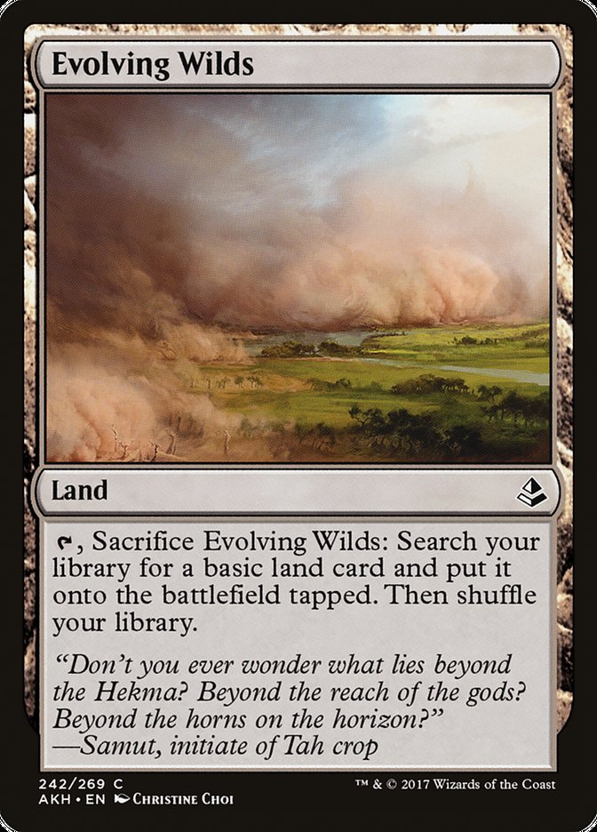 Evolving Wilds [Amonkhet] | Yard's Games Ltd