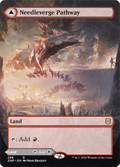 Needleverge Pathway // Pillarverge Pathway (Borderless Alternate Art) [Zendikar Rising] | Yard's Games Ltd