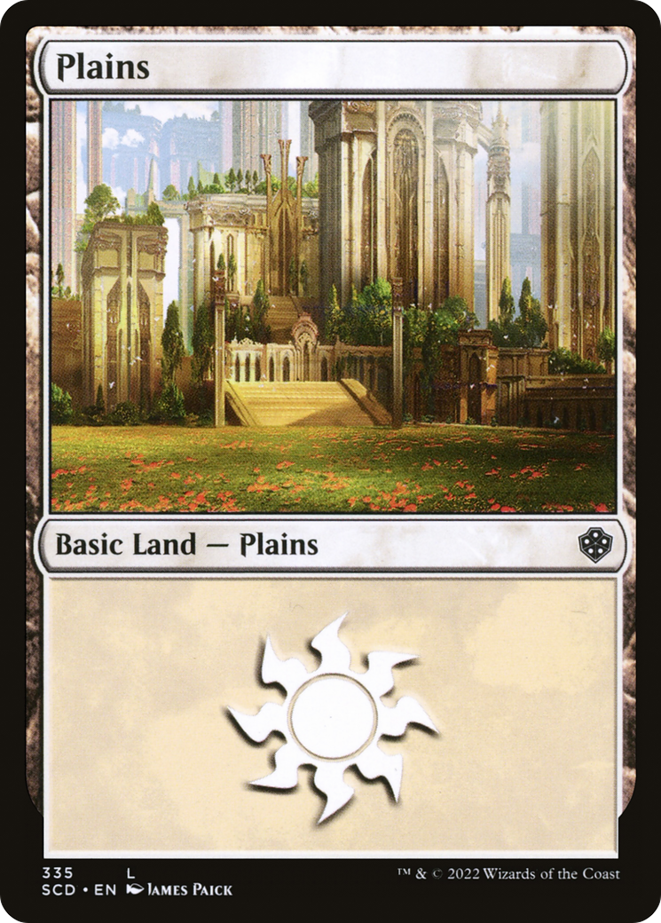 Plains (335) [Starter Commander Decks] | Yard's Games Ltd