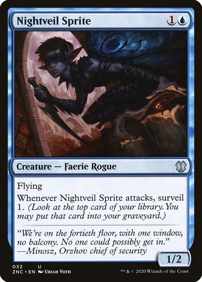 Nightveil Sprite [Zendikar Rising Commander] | Yard's Games Ltd