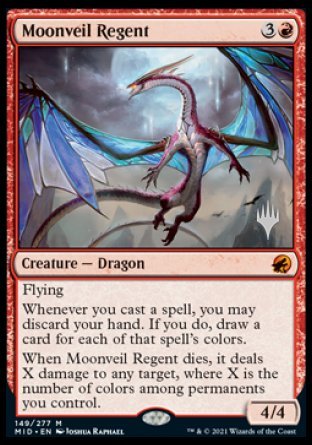 Moonveil Regent (Promo Pack) [Innistrad: Midnight Hunt Promos] | Yard's Games Ltd