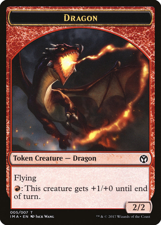 Dragon Token (005/007) [Iconic Masters Tokens] | Yard's Games Ltd