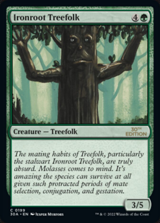 Ironroot Treefolk [30th Anniversary Edition] | Yard's Games Ltd