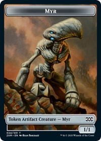 Myr (024) // Treasure Double-Sided Token [Double Masters Tokens] | Yard's Games Ltd