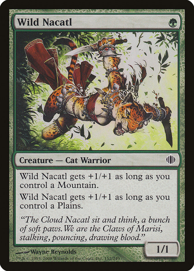 Wild Nacatl [Shards of Alara] | Yard's Games Ltd