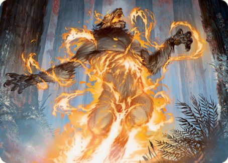 Burn the Accursed Art Card [Innistrad: Midnight Hunt Art Series] | Yard's Games Ltd