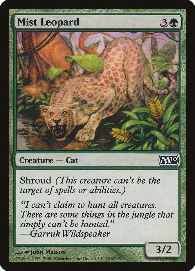 Mist Leopard [Magic 2010] | Yard's Games Ltd