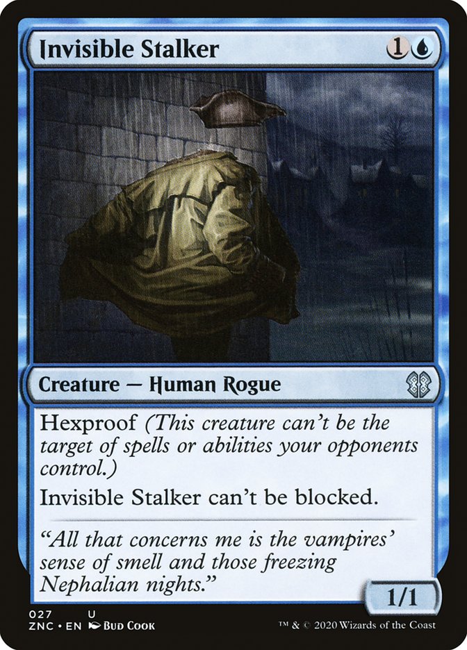 Invisible Stalker [Zendikar Rising Commander] | Yard's Games Ltd