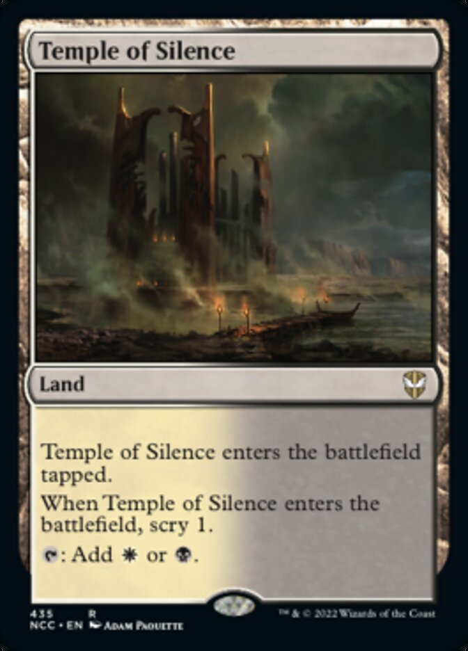 Temple of Silence [Streets of New Capenna Commander] | Yard's Games Ltd