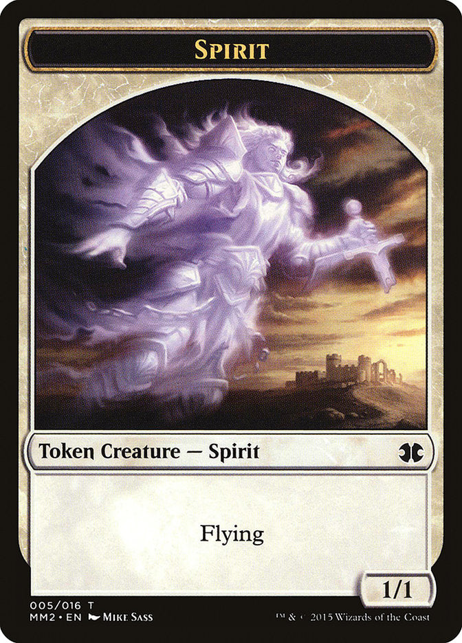 Spirit Token [Modern Masters 2015 Tokens] | Yard's Games Ltd