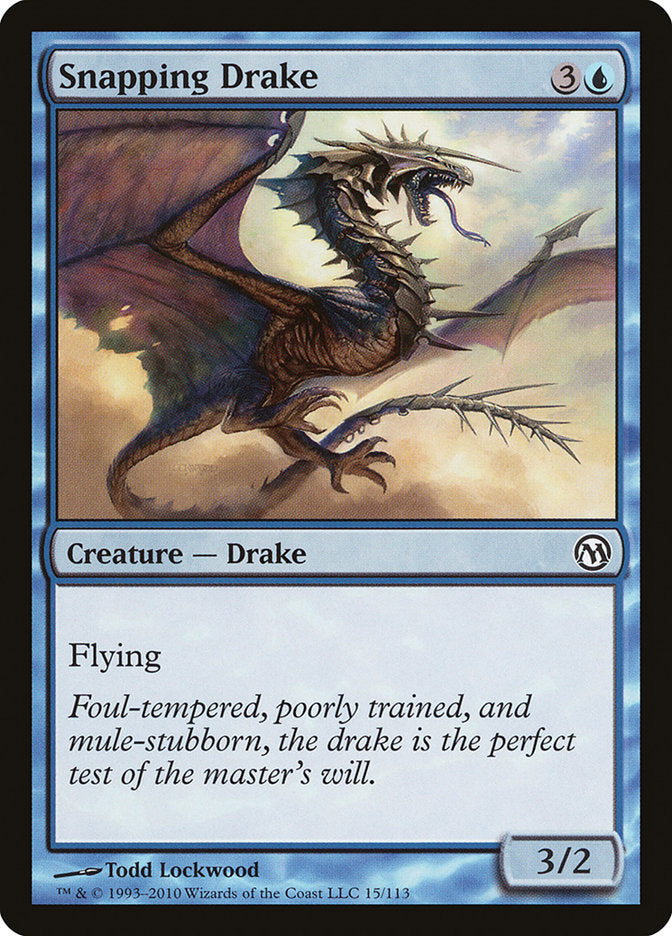 Snapping Drake [Duels of the Planeswalkers] | Yard's Games Ltd