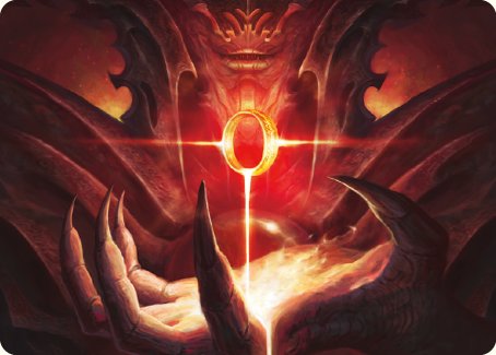 Sol Ring Art Card [The Lord of the Rings: Tales of Middle-earth Art Series] | Yard's Games Ltd