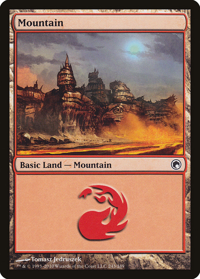 Mountain (243) [Scars of Mirrodin] | Yard's Games Ltd