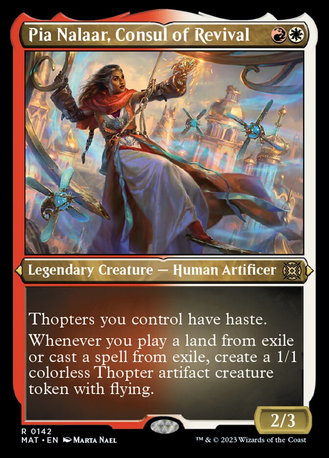 Pia Nalaar, Consul of Revival (Foil Etched) [March of the Machine: The Aftermath] | Yard's Games Ltd