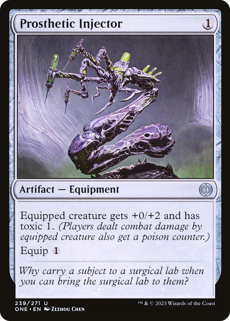 Prosthetic Injector [Phyrexia: All Will Be One] | Yard's Games Ltd