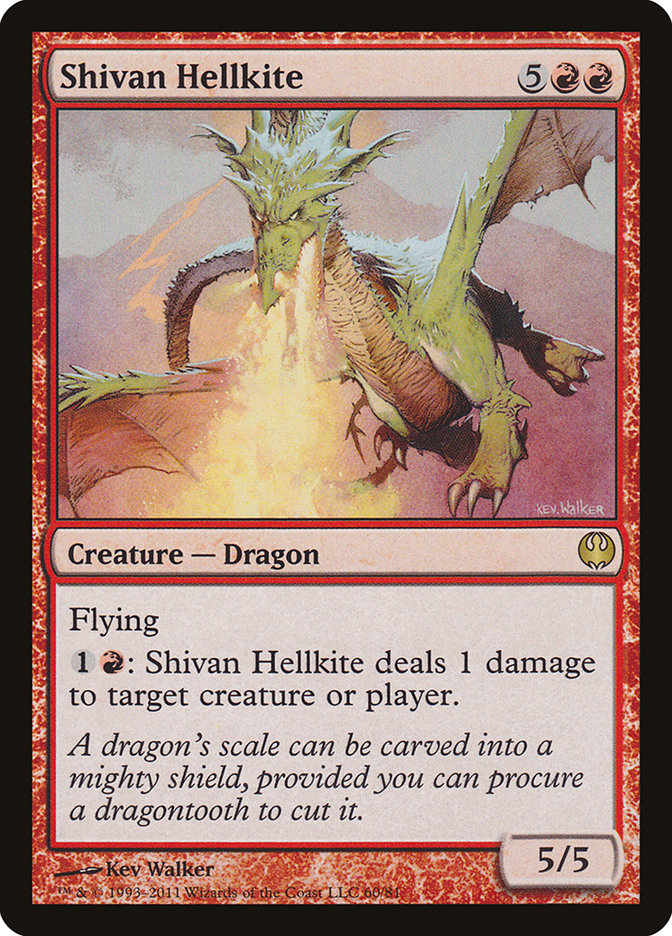 Shivan Hellkite [Duel Decks: Knights vs. Dragons] | Yard's Games Ltd