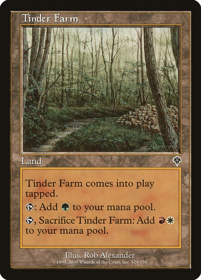 Tinder Farm [Invasion] | Yard's Games Ltd