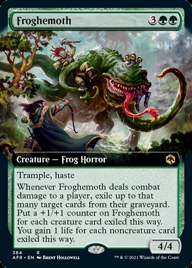 Froghemoth (Extended Art) [Dungeons & Dragons: Adventures in the Forgotten Realms] | Yard's Games Ltd