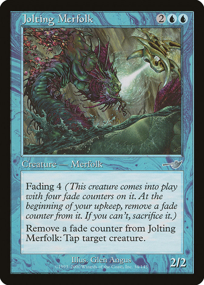 Jolting Merfolk [Nemesis] | Yard's Games Ltd