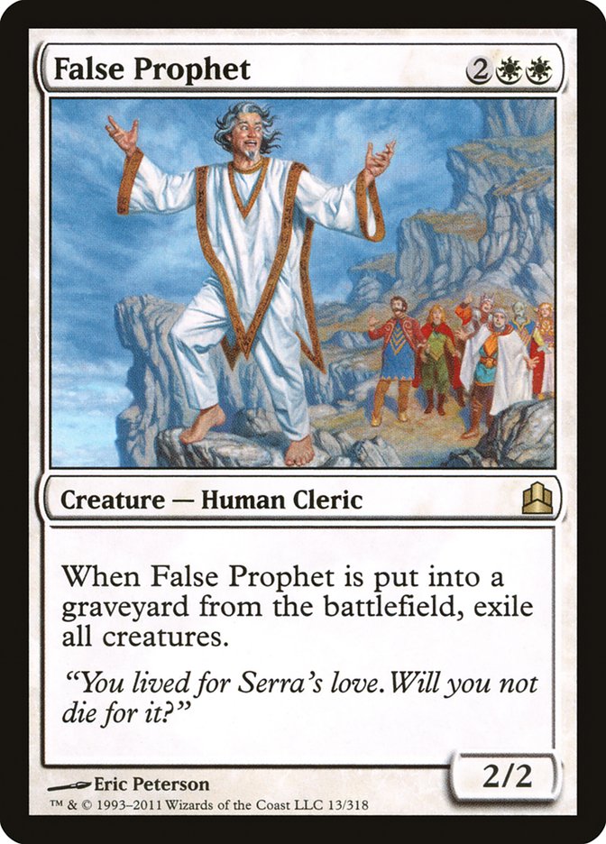 False Prophet [Commander 2011] | Yard's Games Ltd