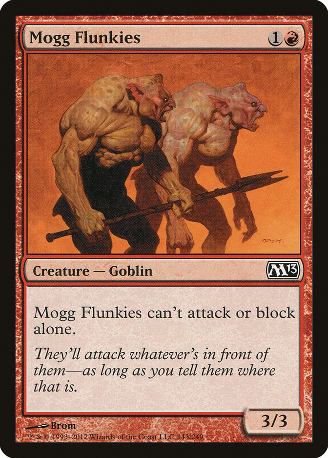 Mogg Flunkies [Magic 2013] | Yard's Games Ltd