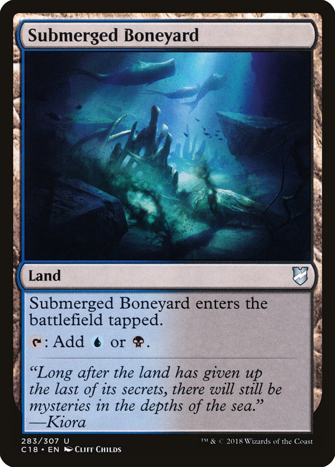 Submerged Boneyard [Commander 2018] | Yard's Games Ltd