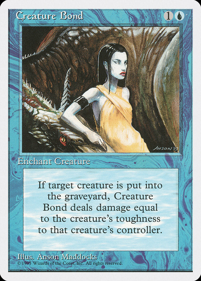 Creature Bond [Fourth Edition] | Yard's Games Ltd