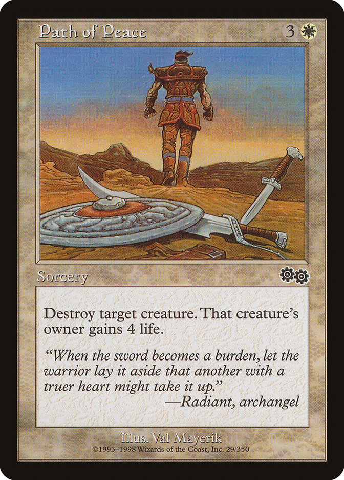 Path of Peace [Urza's Saga] | Yard's Games Ltd