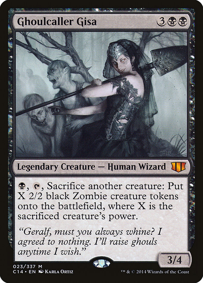 Ghoulcaller Gisa [Commander 2014] | Yard's Games Ltd