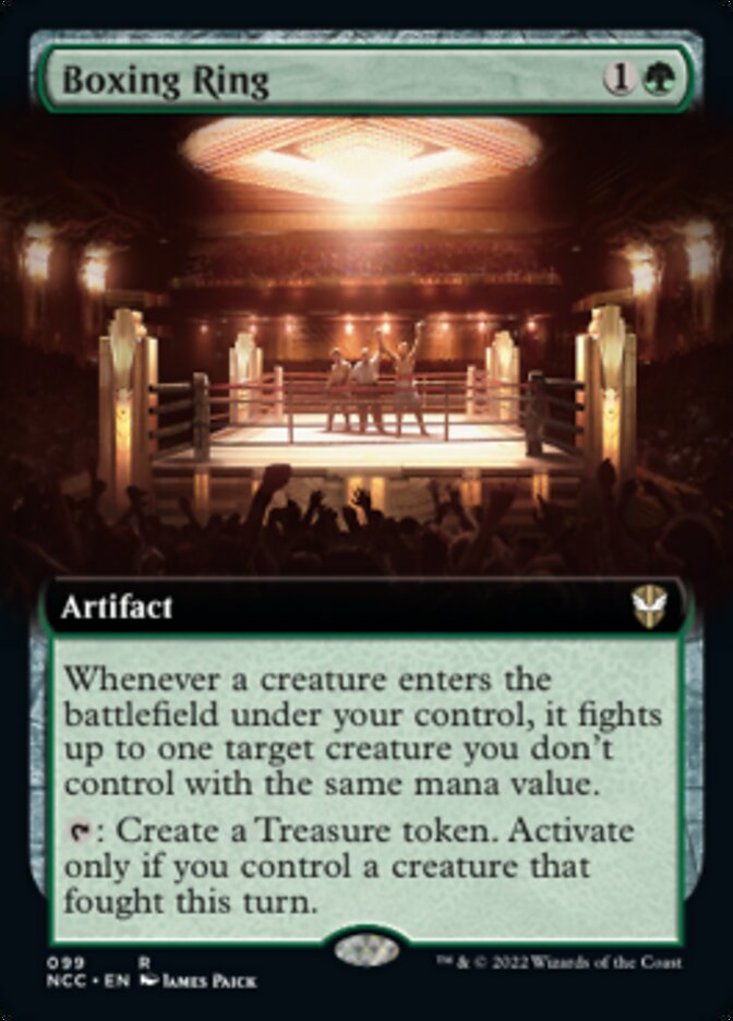 Boxing Ring (Extended Art) [Streets of New Capenna Commander] | Yard's Games Ltd