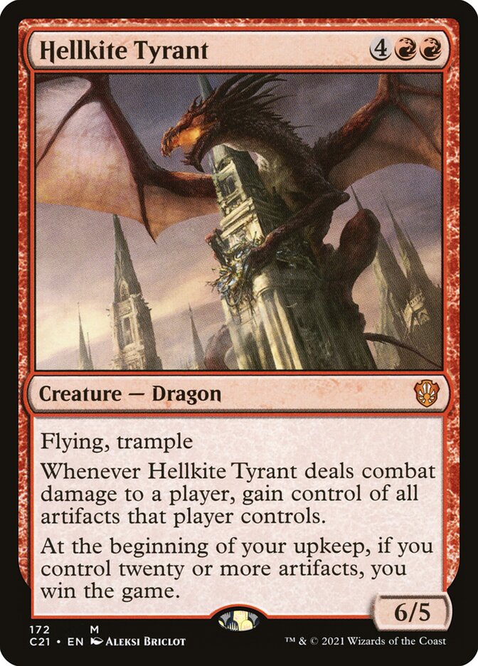 Hellkite Tyrant [Commander 2021] | Yard's Games Ltd