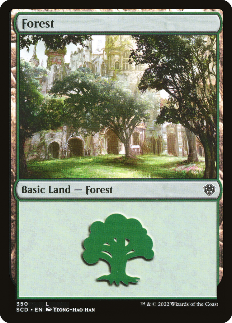 Forest (350) [Starter Commander Decks] | Yard's Games Ltd