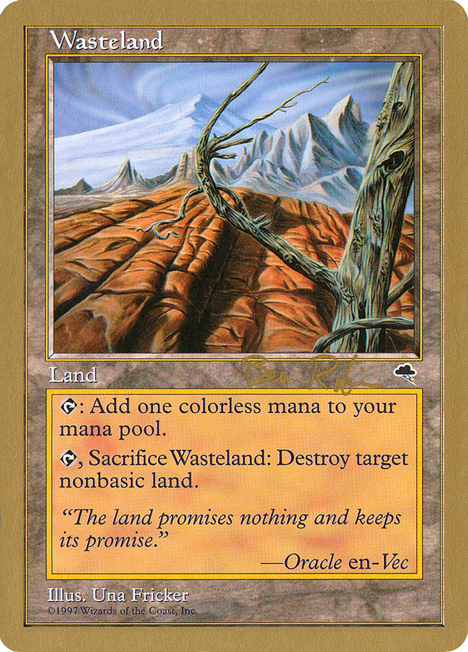 Wasteland (Ben Rubin) [World Championship Decks 1998] | Yard's Games Ltd