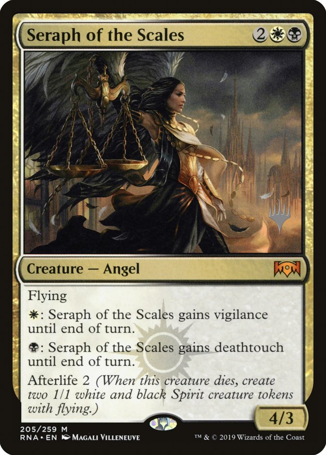 Seraph of the Scales (Promo Pack) [Ravnica Allegiance Promos] | Yard's Games Ltd