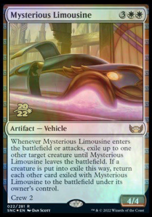 Mysterious Limousine [Streets of New Capenna Prerelease Promos] | Yard's Games Ltd