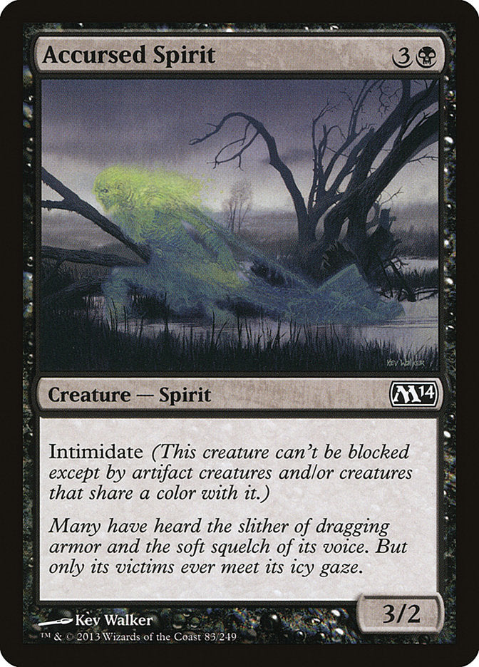 Accursed Spirit [Magic 2014] | Yard's Games Ltd