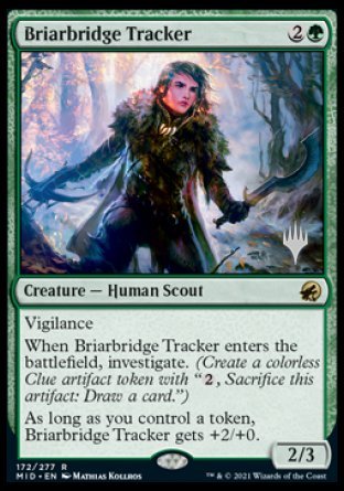 Briarbridge Tracker (Promo Pack) [Innistrad: Midnight Hunt Promos] | Yard's Games Ltd