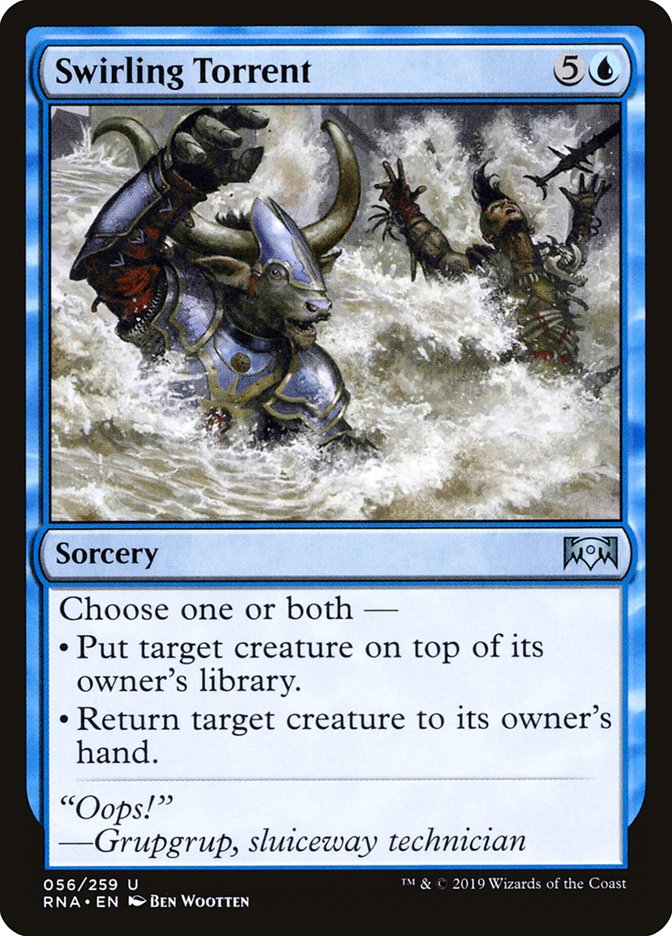 Swirling Torrent [Ravnica Allegiance] | Yard's Games Ltd